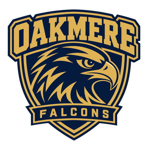Oakmere Falcons shield